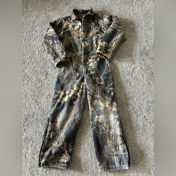 Cabela's Bottoms Vintage Cabelas Coveralls Boys 2 Camouflage Real